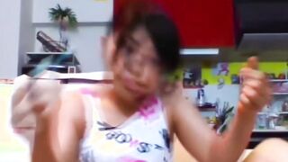 Live cam with Japanese babe shaving off her pubes for us