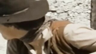 Gay cowpokes having a bash with heaps of cocksucking fun