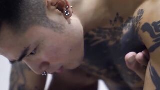 BDSM obsession muscle head Yoshi Kawasaki screws smooth twink nononsense