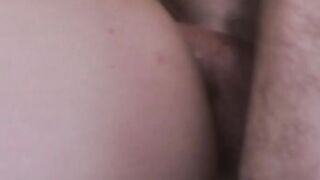 Horny Tbabe Amanda Riley gets barebacked in the kitchen