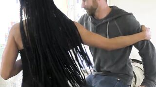 Hot Negro Woman Kira Noir Bangs Da White Cracka