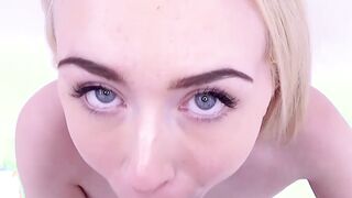Beautiful Girl gets Cum in Tight Asshole Audition Anal