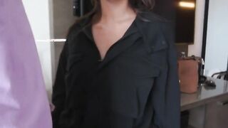 Hotel sex tape with perfect beauty and a BBC