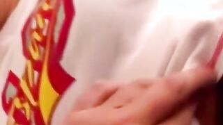 Immigrant Latina Chick Ran Through