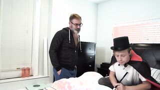 Stepdad enjoys forbidden raw ass impaling with his stepson