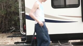 Inked stud barebacks gay stepson before creampie Hoe 2