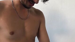 Mischievous gay Lucca tight ass extended wide by Ragel huge dick