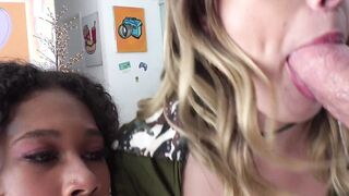 SWALLOWED Lana, Chanel and Skyla's throat challenge