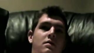 Naughty dick rider grabs his giant tool and masturbates