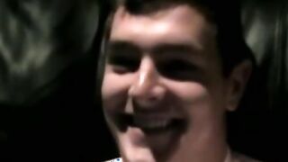 Naughty dick rider grabs his giant tool and masturbates
