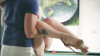 Aweinspiring darling screwed and facialized after hot foreplay