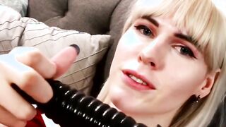 Trans pornography star Lianna Lawson dildo fucking her butt