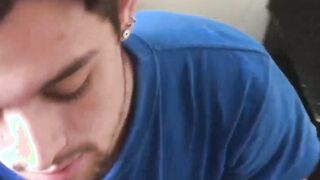 After a friend seduced him a straight Latino jock pounded him raw
