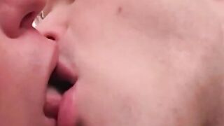 Jock nipples slurped before blowjob and ass licking