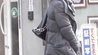 Compilation of four Japanese babes taking hot public piss