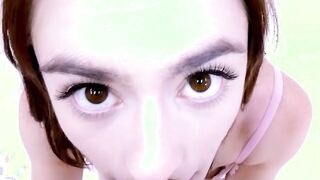 Petite Brunette gets hot lesbian action