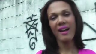 Sexy Tranny Big Dick Stroking