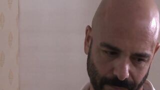 Adam Russo gives Calvin Banks the bang of his lifetime