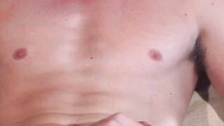 Hot stud Seth pleased with his own big cock beat off