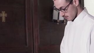 Strict person tempted by daddy into prohibited crude beating