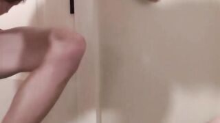 Big cock sucking action ends with some cum in mouth