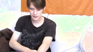 Skinny straight guys hammer luscious pussy together