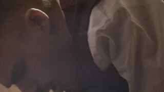 Big dick catholic priest drills twink bareback in confession