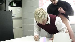 Forbidden religious anal play leads to priest fucking twink