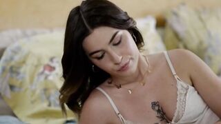 Enjoy this three horny lesbians having sex on the bed