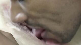 Sucking cock in a lustful interracial pussy drill, Lacey Starr