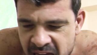 Young Asian cocksucker fucked hard before shooting jizz