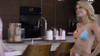 Tall gorgeous TS fucks her horny girlfriend