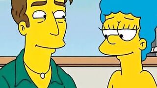 Marge Simpson real wife cheating