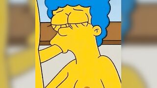Marge Simpson real wife cheating