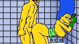 Marge Simpson real wife cheating