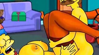 Marge Simpson real wife cheating