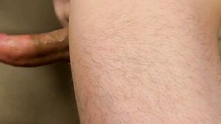 Buttplug homo talked with prior to jerking off and cumshot
