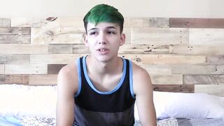 Prior to pleading with himself a skinny gay talks in an interview