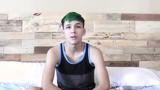 Prior to pleading with himself a skinny gay talks in an interview