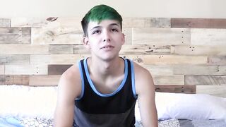 Prior to pleading with himself a skinny gay talks in an interview