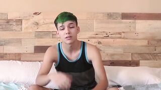 Prior to pleading with himself a skinny gay talks in an interview