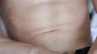 Kyle was convinced to film solo jacking off session