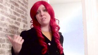 Natural tits teen Chantelle Coleman tricked to suck cock