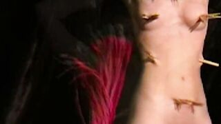 Sensual domination turns into rough play in the dungeon