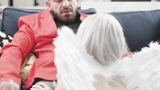 Big Tit Xmas Angel Skylar Vox gets Fucked