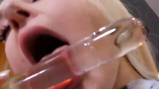 Watch Skylar Vox Suck Gargle and Swallow