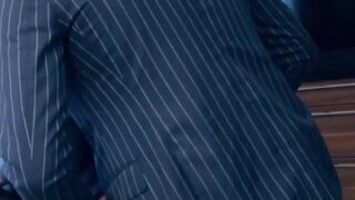 Lift sex for a couple of financial specialists in costly suits
