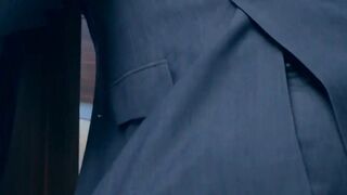 Lift sex for a couple of financial specialists in costly suits