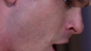 Handsome gay lovers go for a sixty nine as they suck it well