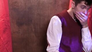 Impurity unveiled steamy rimming in the confession room